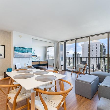 ホノルルWaikiki Banyan W-Ocean Views With Free Parking!アパートメント エクステリア 写真