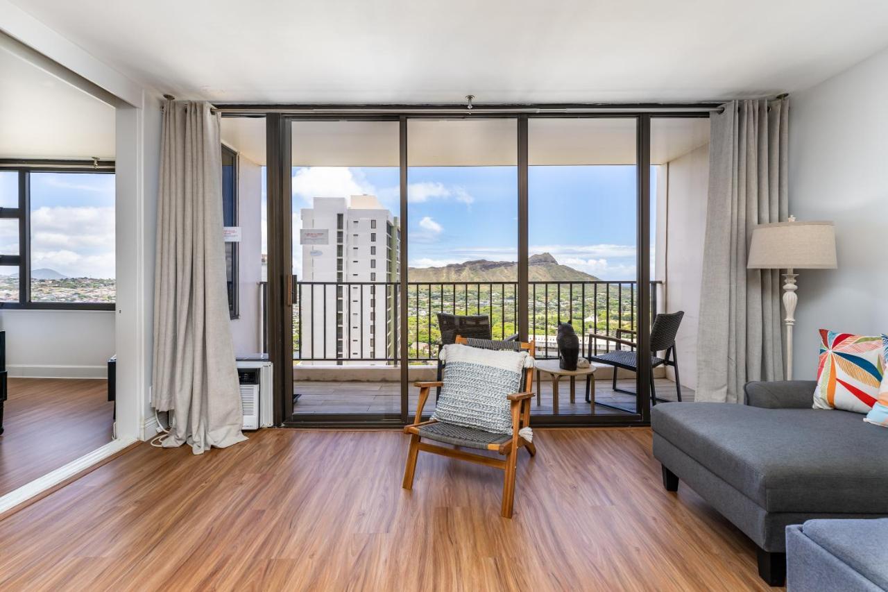 ホノルルWaikiki Banyan W-Ocean Views With Free Parking!アパートメント エクステリア 写真